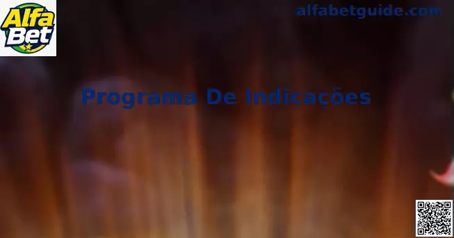 Interface ilustrativa de um Programa de Indicações no Brasil