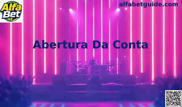 Interface de Abertura da Conta Alfa Bet para usuários brasileiros