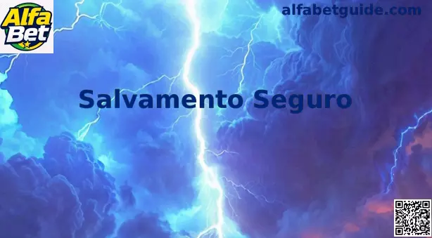 Interface do Salvamento Seguro Alfa Bet