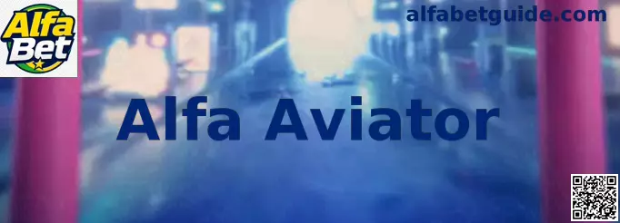 Interface ilustrativa do jogo Alfa Aviator