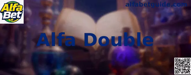 Interface ilustrativa do Alfa Double com elementos de jogo e reconhecimento de símbolos