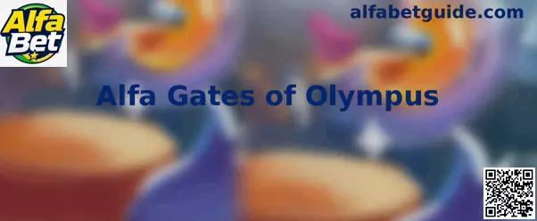 Tela demonstrativa do Alfa Gates of Olympus