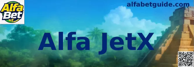 Interface ilustrativa do Alfa JetX