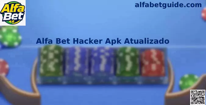 Interface ilustrativa de segurança digital e análise do Alfa Bet Hacker Apk Atualizado