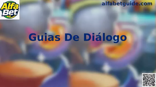 Interface de Guias de Diálogo Alfa Bet