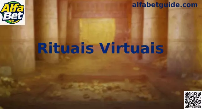 Ilustração de Rituais Virtuais e Jogos Digitais Responsáveis no Alfa Bet