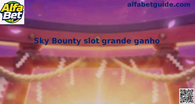 Tela ilustrativa do Sky Bounty slot grande ganho
